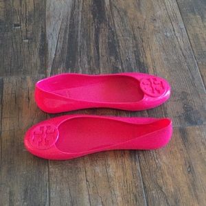 PINK jelly flats from Tory Burch!!!